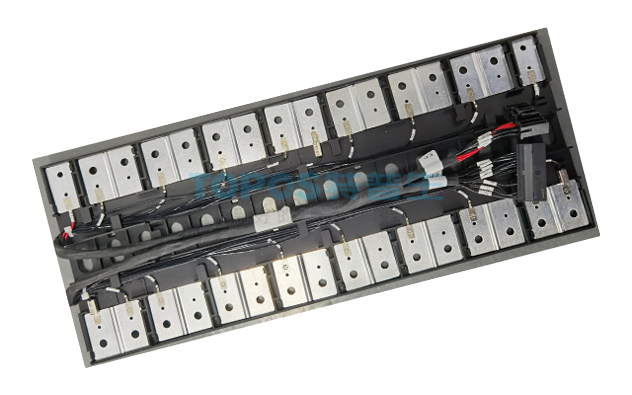 CCS integrated busbar scheme with complete wiring harness/FPC/PCB scheme